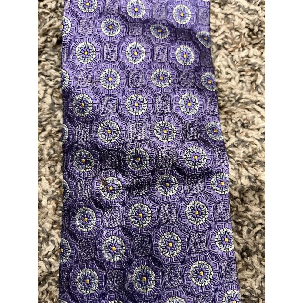 Purple Flower chick-Fil-A‎ Tie